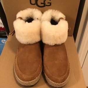 Ugg Fur Top Booties!!! Fairly new!